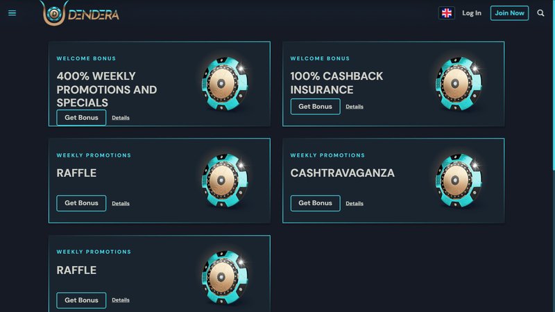 Experience the Thrills of Dendera Casino from the Comfort of the UK - overview